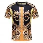 versace t-shirts for cheap wave baroque flower